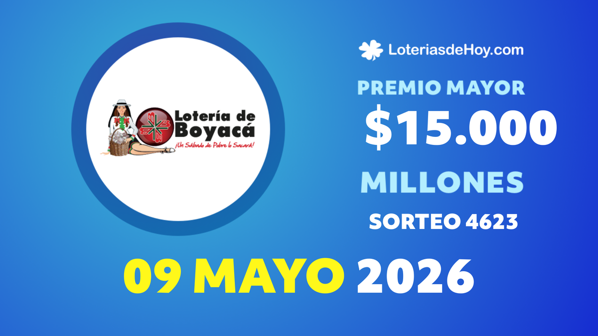 Lotería de Boyacá confirma ganadores y destinos de los fondos tras el sorteo del 9 de mayo — image 1